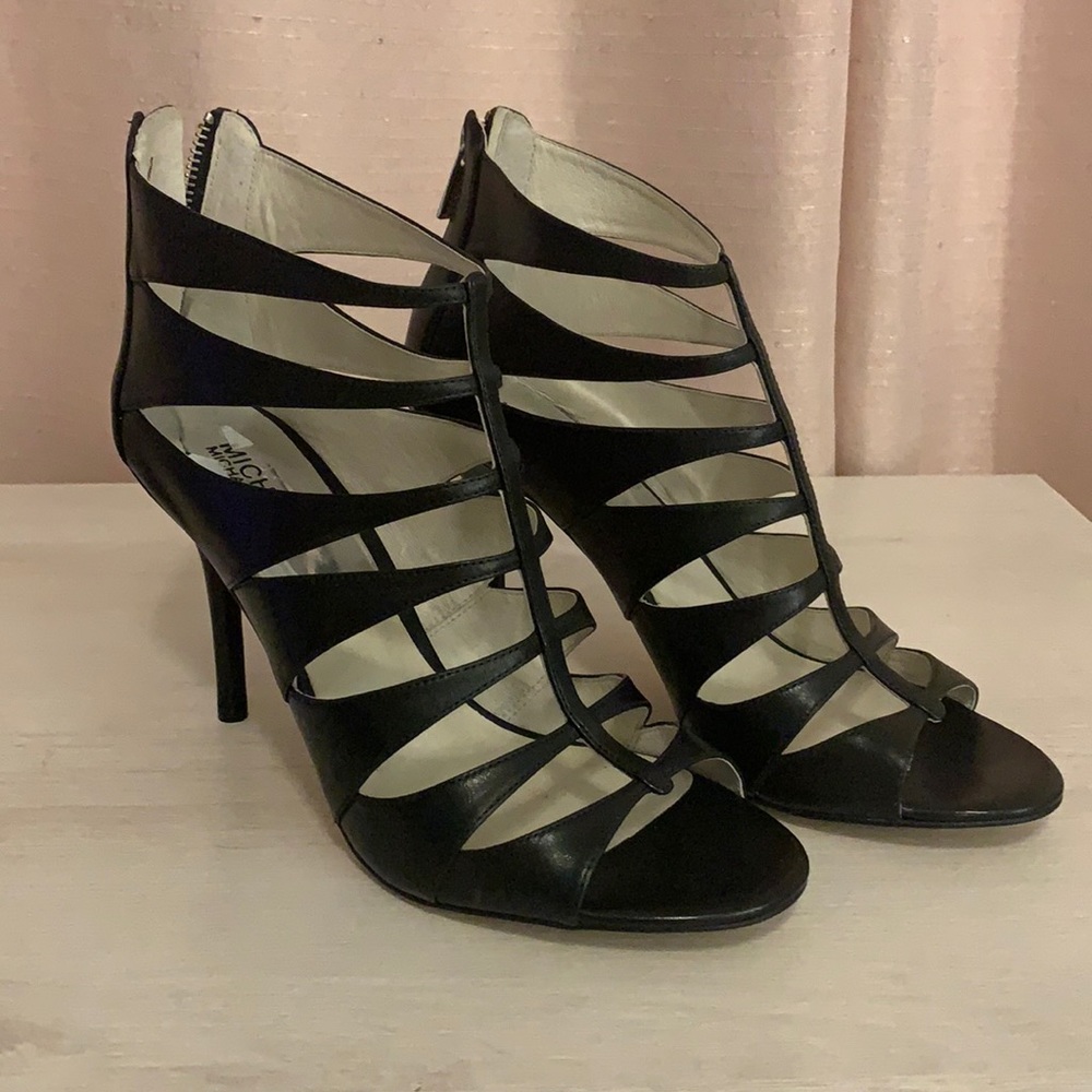 Michael Kors Strappy Open Toe Heels